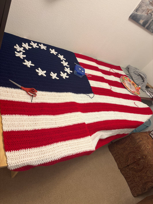 Pre Order Betsy Ross Blanket