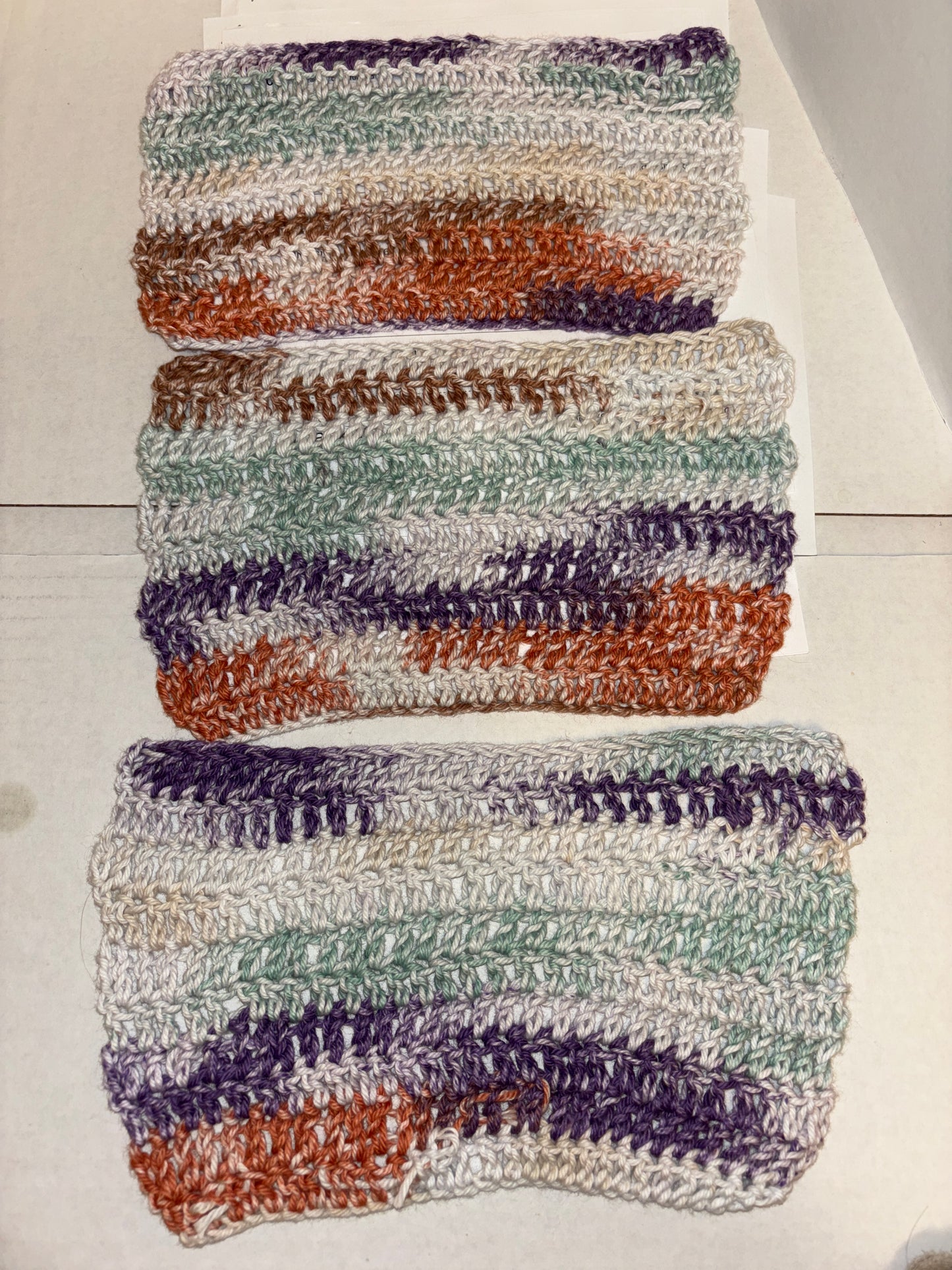 Sunset dishcloths