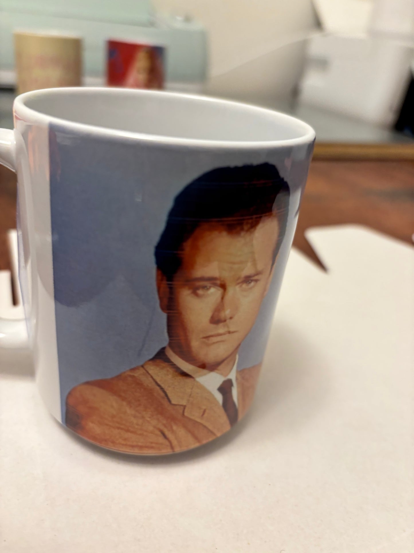 Jeannie and Tony coffee mug