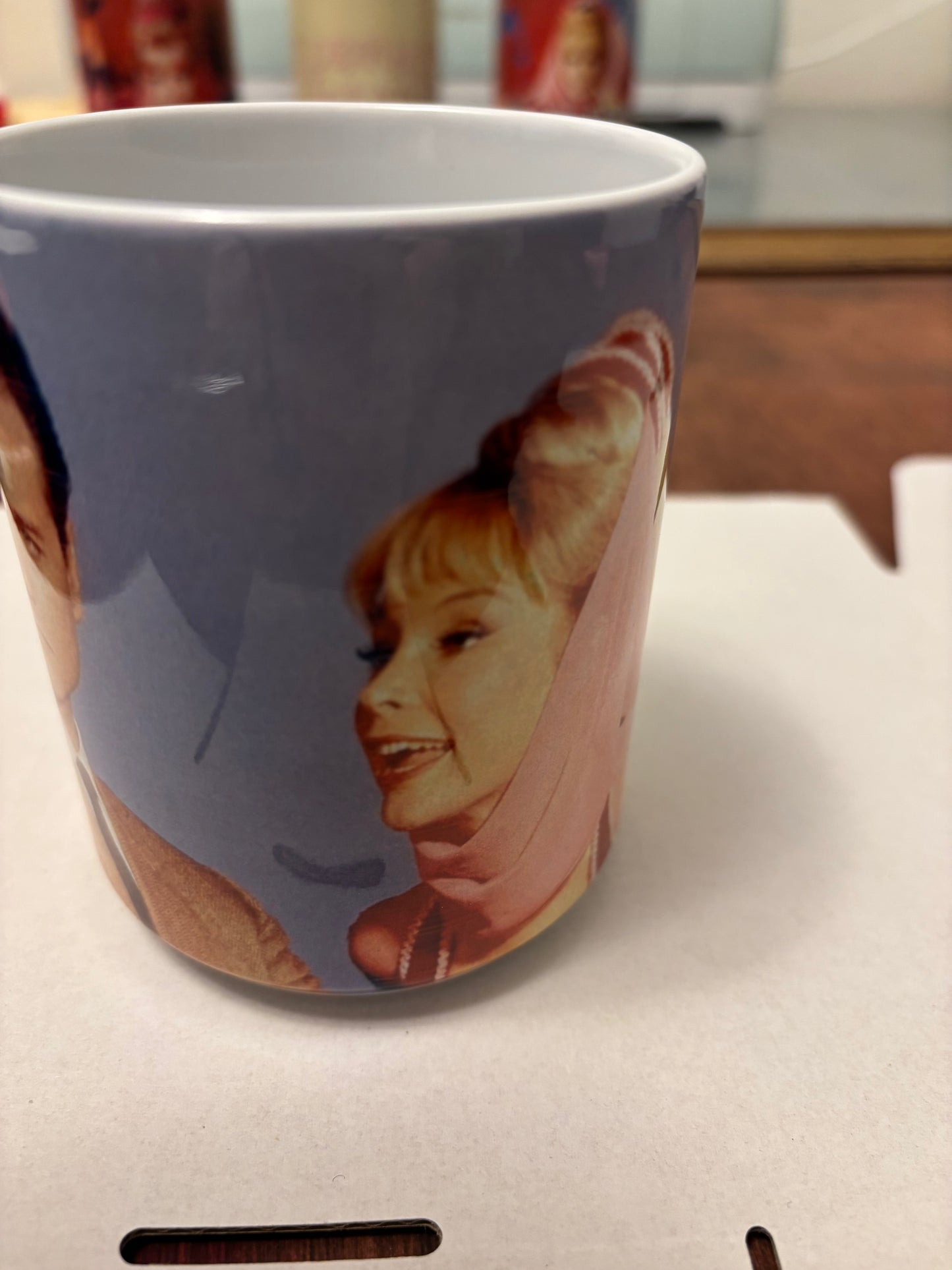 Jeannie and Tony coffee mug