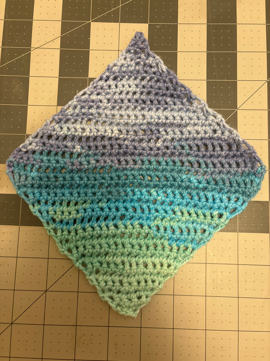 Set of 5 seas dishcloths
