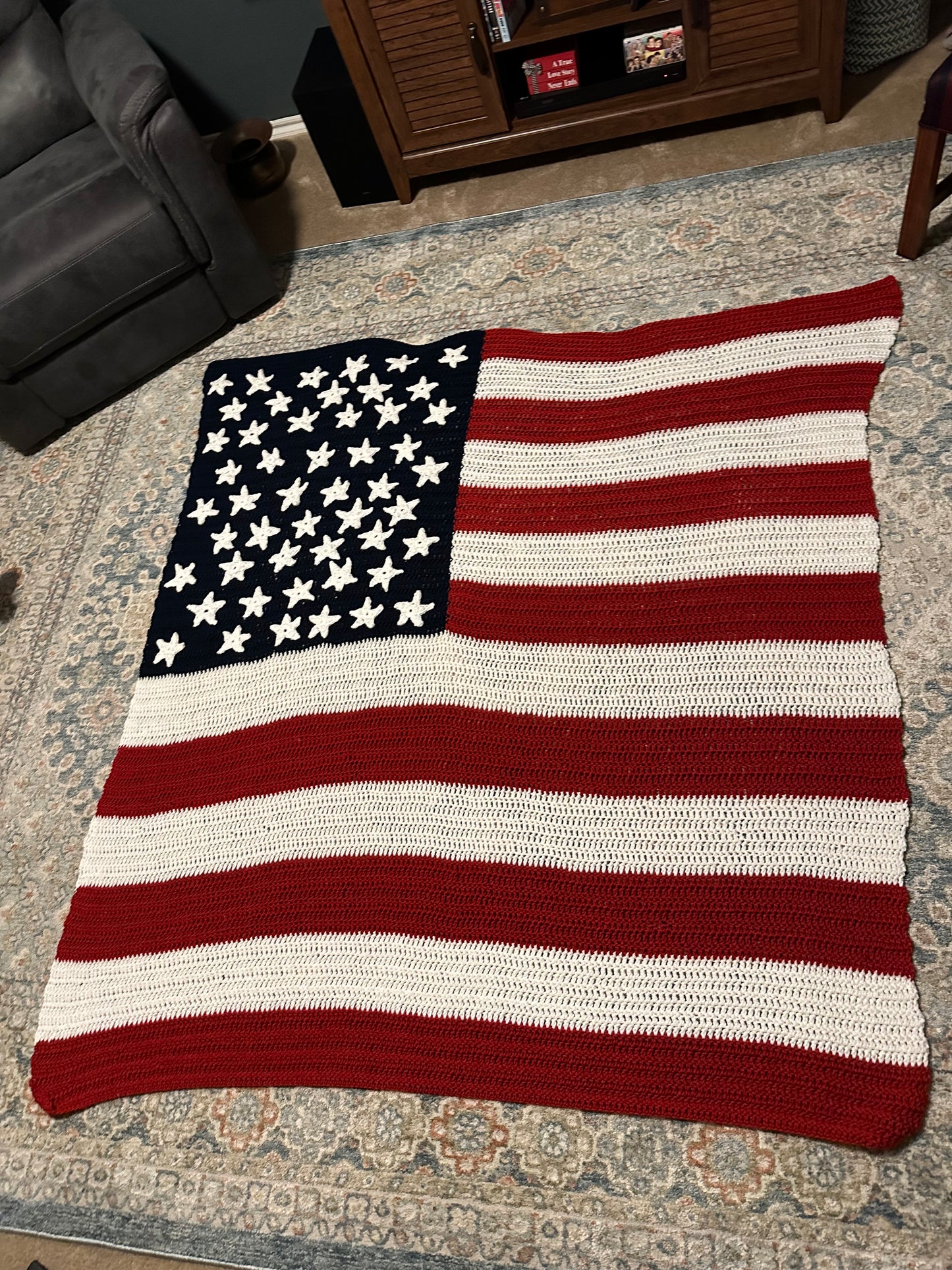 Pre order American Flag Blanket