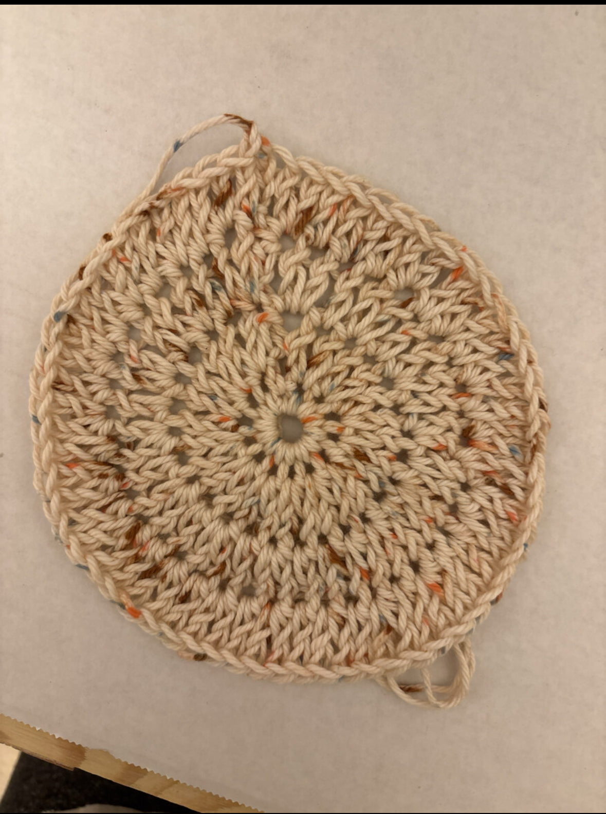 Tan dishcloths