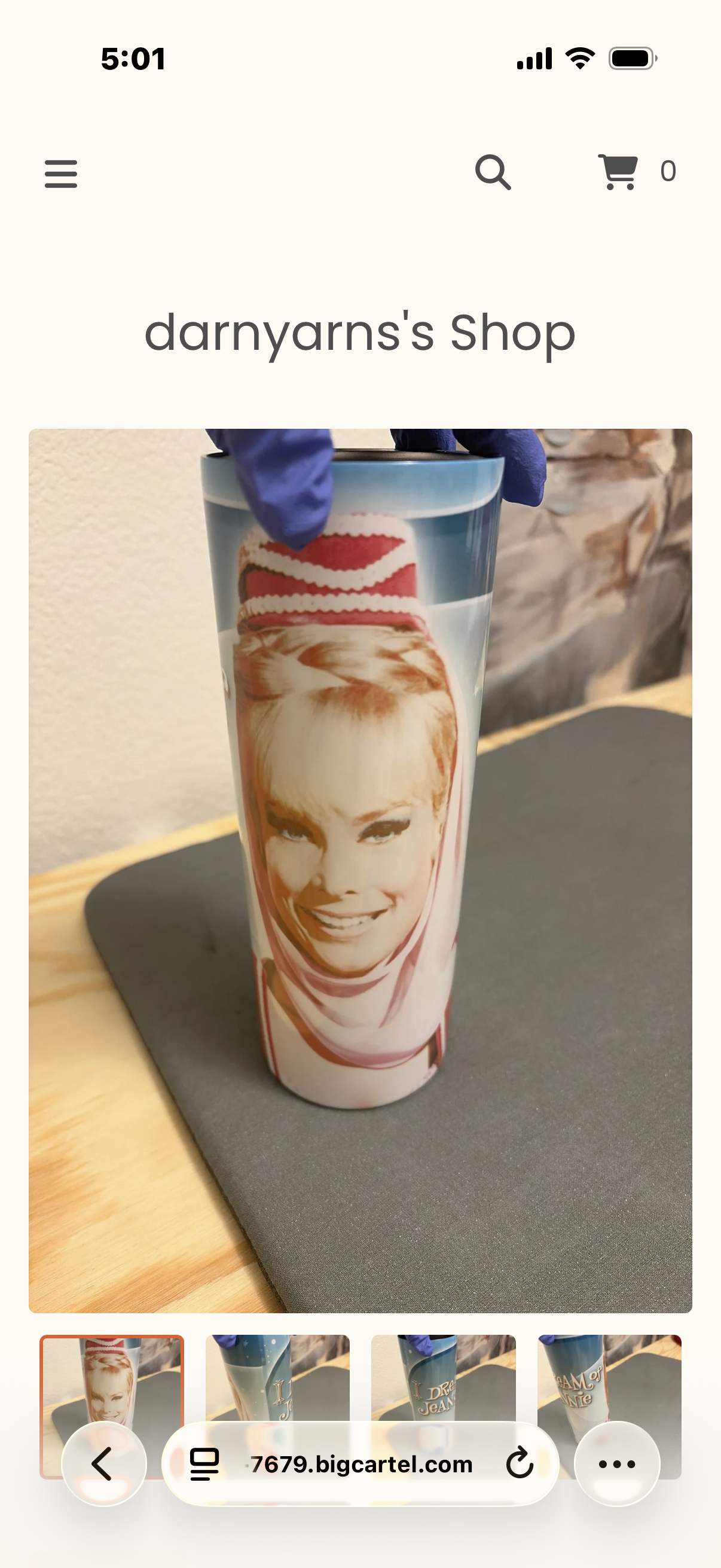 Jeannie tumbler