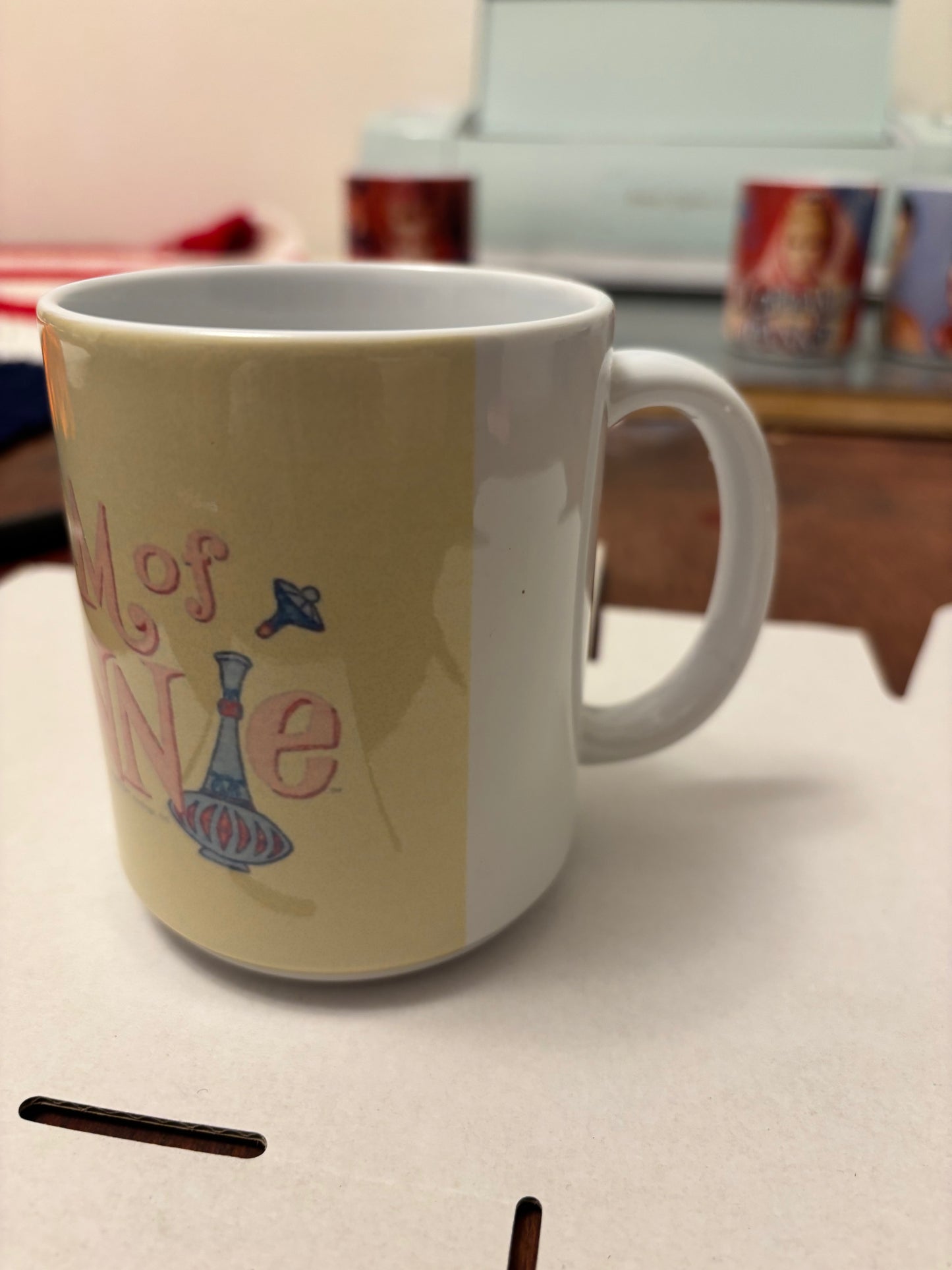 Yellow I Dream Of Jeannie 12 ounce Mug