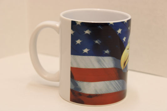 American Eagle 12 ounce coffee mug