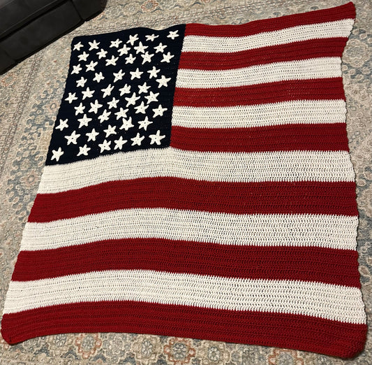 Pre order American Flag Blanket